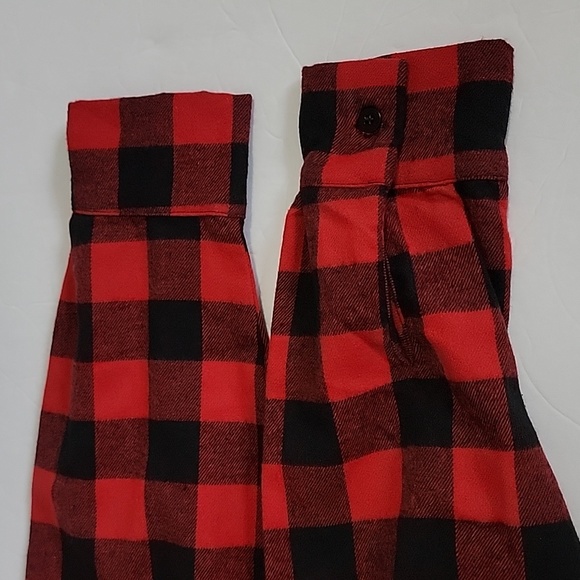 CUPCAKE COUTURE HYFVE  OVERSIZED FLANNEL TUNIC/SIZE M. - Picture 7 of 13